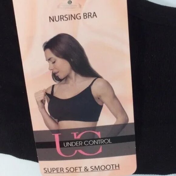 Under Control brown padded wireless adjustable maternity nursing bra. Sz: M - Picture 9 of 9